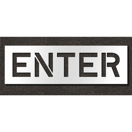 Rae Pavement Stencil, Enter, STL-108-71004 STL-108-71004