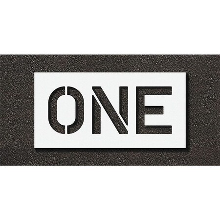 Rae Pavement Stencil, One, STL-108-71009 STL-108-71009