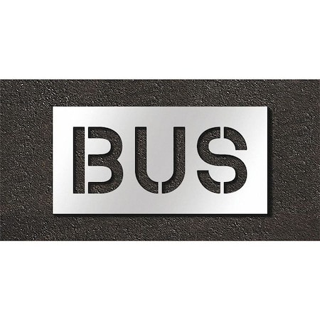 Rae Pavement Stencil, Bus, STL-108-71015 STL-108-71015