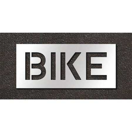 Rae Pavement Stencil, Bike, STL-108-71017 STL-108-71017