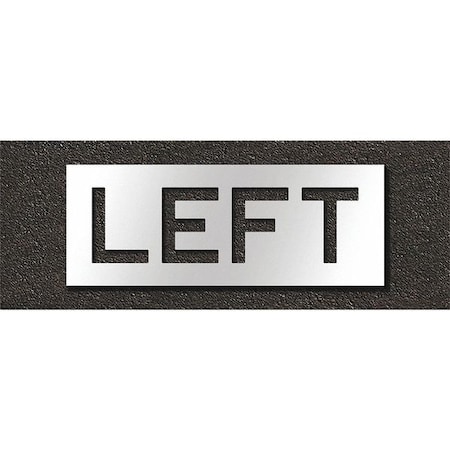 Rae Pavement Stencil, Left, STL-108-71020 STL-108-71020