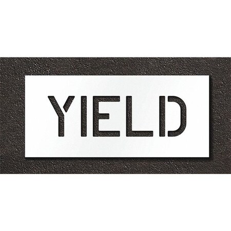 Rae Pavement Stencil, Yield, STL-108-71026 STL-108-71026
