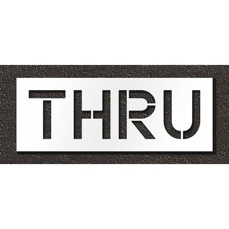 Rae Pavement Stencil, Thru, STL-108-71208 STL-108-71208