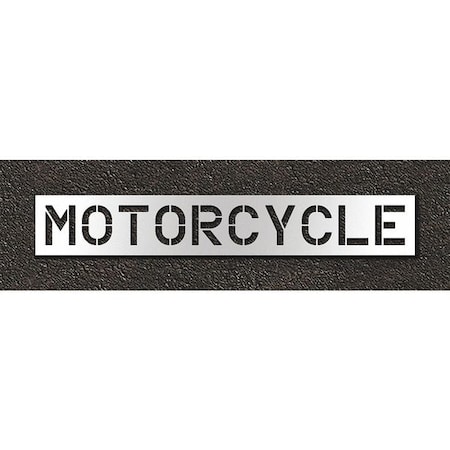 Rae Pavement Stencil, Motorcycle, STL-108-71216 STL-108-71216