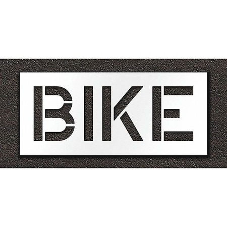 Rae Pavement Stencil, Bike, STL-108-71217 STL-108-71217