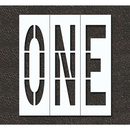 Rae Pavement Stencil, One, STL-108-79609 STL-108-79609