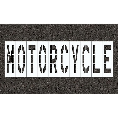 Rae Pavement Stencil, Motorcycle, STL-108-74816 STL-108-74816