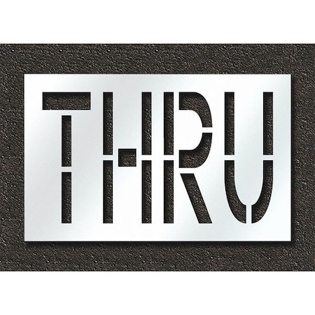 Rae Pavement Stencil, Thru, STL-108-72408 STL-108-72408