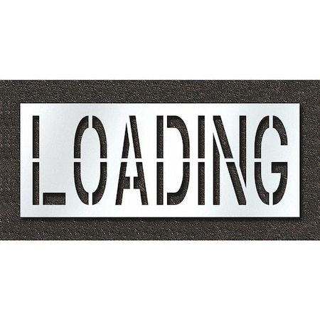 Rae Pavement Stencil, Loading, STL-108-72412 STL-108-72412