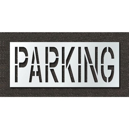 Rae Pavement Stencil, Parking, STL-108-72422 STL-108-72422