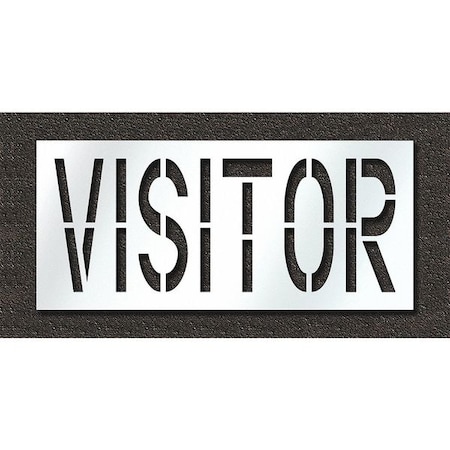 Rae Pavement Stencil, Visitors, STL-108-72434 STL-108-72434