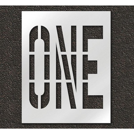 Rae Pavement Stencil, One, STL-108-73609 STL-108-73609