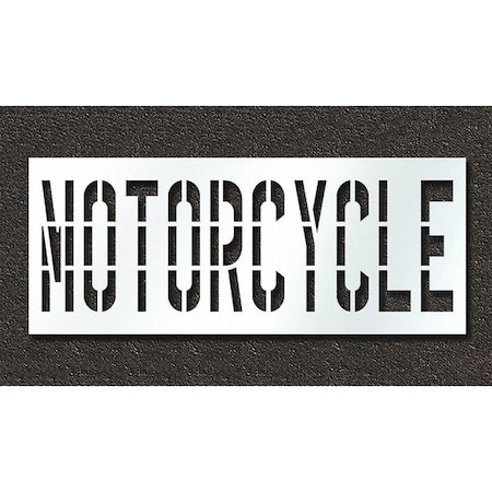 Rae Pavement Stencil, Motorcycle, STL-108-73616 STL-108-73616