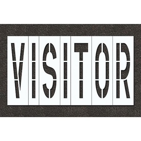 Rae Pavement Stencil, Visitors, STL-108-74834 STL-108-74834