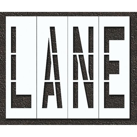 Rae Pavement Stencil, Lane, STL-108-79602 STL-108-79602