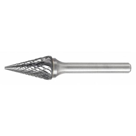 Widia Carbide Bur, Pointed Cone Shape M41505