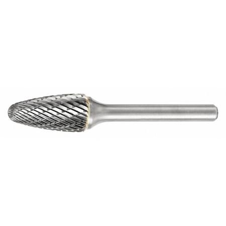 Widia Carbide Bur, Round Nose Tree Shape M41396