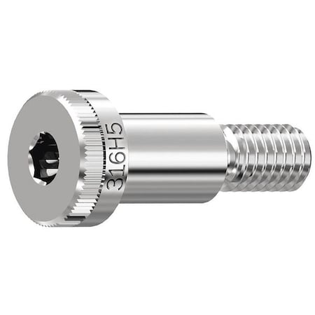 Shoulder Screw, Knurled, Shoulder 5/8" L