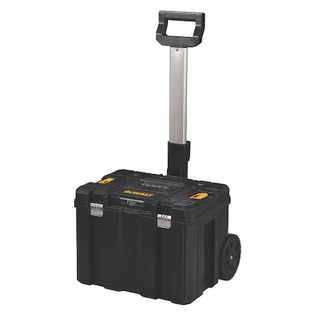Dewalt TSTAK Mobile Storage Deep Box, Plastic, Black, 20 in W x 17 in D x 29 in H DWST17820