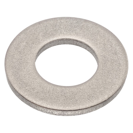 Zoro Select Flat Washer, For Screw Size 5/16" , Titanium Plain Finish, 5 PK WAS40651