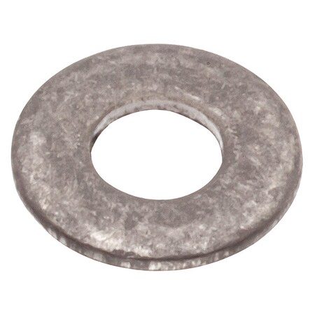 Zoro Select Flat Washer, For Screw Size M2 , Titanium Plain Finish, 5 PK WAS406M2