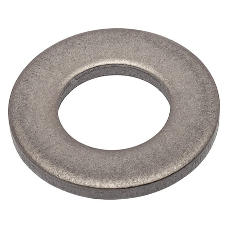 Zoro Select Flat Washer, For Screw Size M8 , Titanium Plain Finish, 5 PK WAS406M8