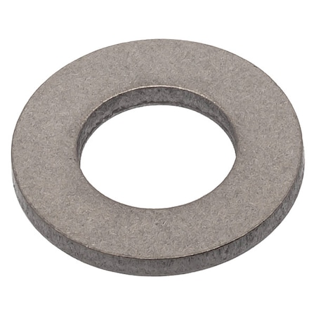 Zoro Select Flat Washer, For Screw Size M12 , Titanium Plain Finish, 5 PK WAS406M12