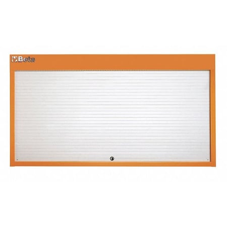 Beta C57SP Orange Garage Wall Mount Panel, Tool Organizer, 67 in L x 6 in D x 37 in H C57P O
