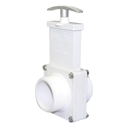 Valterra Gate Valve, Class 125, 2 In., PVC 4204GR