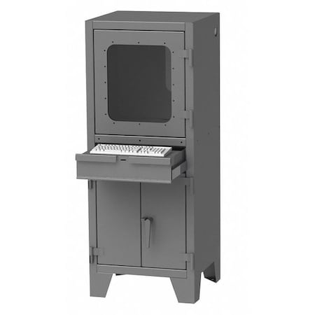 Greene Manufacturing Computer Enclosure, 72" Overall Height EXC-2672FDS