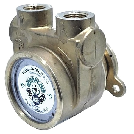 Fluid-O-Tech Pump, 1/2" NPTF, 327 Max. GPH, SS PA1010
