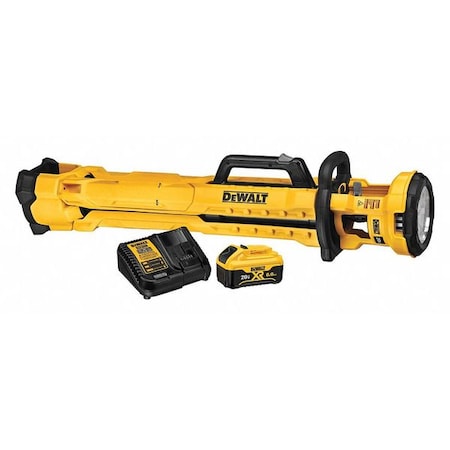 Dewalt Job Site Light Kit, 20V, LED, 3000 Lumens DCL079R1