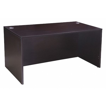 Boss 60" W Office Desk, Mocha N103-MOC