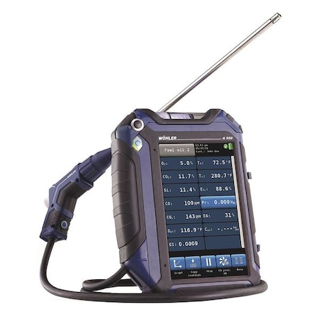 Wohler Carbon Monoxide Analyzer, Backlit LED 7757