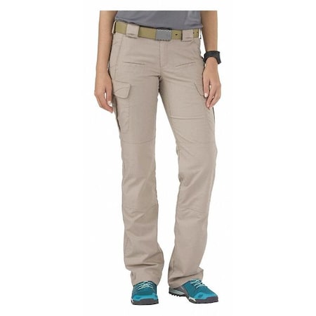 5.11 Women's Women's Stryke Pants, 0, Khaki, 35% Cotton, 65% Polyester 64386ABR-055-0-R