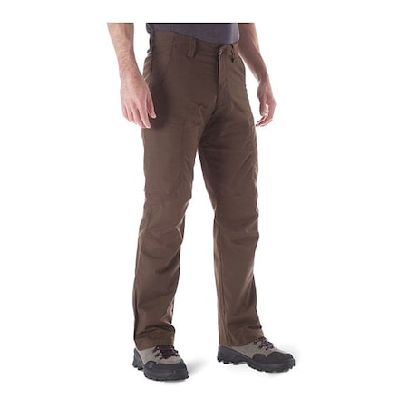 5.11 Men's Apex Pant, 34 in, Burnt, 67% Polyester/33% Cotton Flex-Tac Canvas 74434ABR-117-34-34