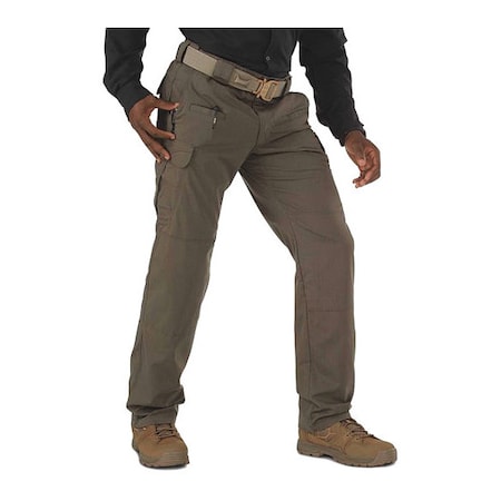 5.11 Men's Tactical Pants, 50 in, Tundra, 35% Cotton, 65