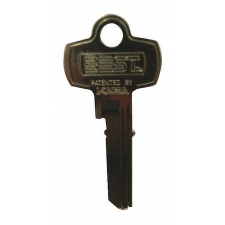 BEST Key Blank, BEST Lock, Standard, B1 Keyway 1AK1B116