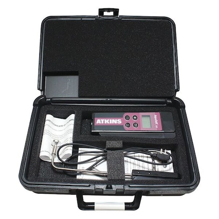 Cooper-Atkins Thermohygrometer, LCD, .25" Probe dia. 94037-K