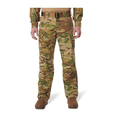5.11 Stryke TDU Pants, 36 in, Multicam, 22% Cotton/78% Polyester with PTFE 74483