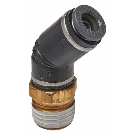 Sur&R Male Elbow, Compression Type, Brass, PK2 AB4230