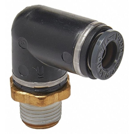 Sur&R Male Elbow, Compression Type, Brass, PK2 ABE220