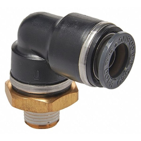 Sur&R Male Elbow, Compression Type, Brass, PK2 ABE320