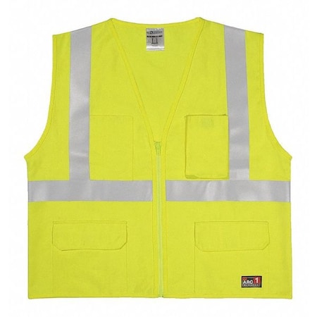 Kishigo High Visibility Vest, Yellow/Green, S GF183NF-S
