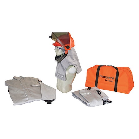 Salisbury Arc Flash Protection Clothing Kit, Gray, Size: 2XL SK402XL-LFH40-SPL