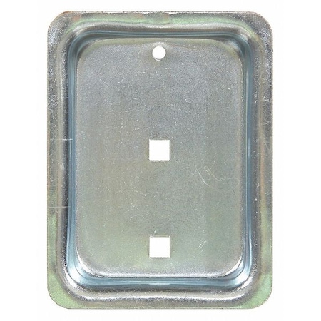 Buyers Products BRACKET ONLY D-RING w/2 HOLES B38BZY