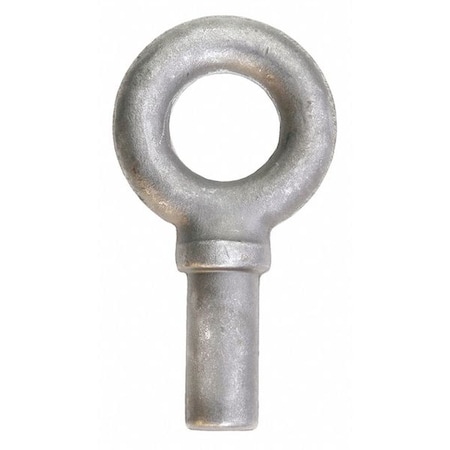 Buyers Products Eye Bolt With Shoulder, Unthreaded, 3-1/2 in Shank, 2-9/16 in ID, Steel, Plain B56734BLK