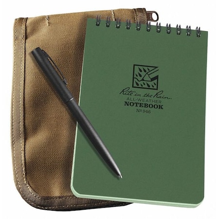 Rite In The Rain Notebook Kit, 4 x 6" Sheet Size 946-KIT