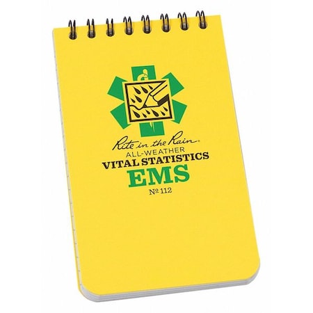 Rite In The Rain Notebook, 3" x 5" Sheet Size 112