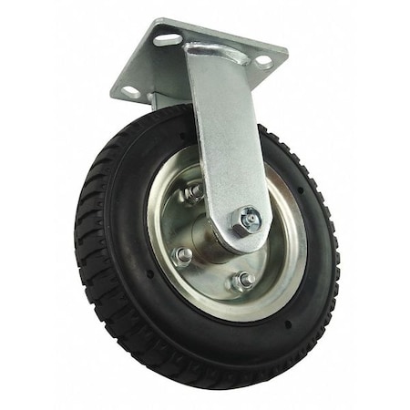 Zoro Select Plate Caster, Rigid, 280 lb., Light-Duty 426A87